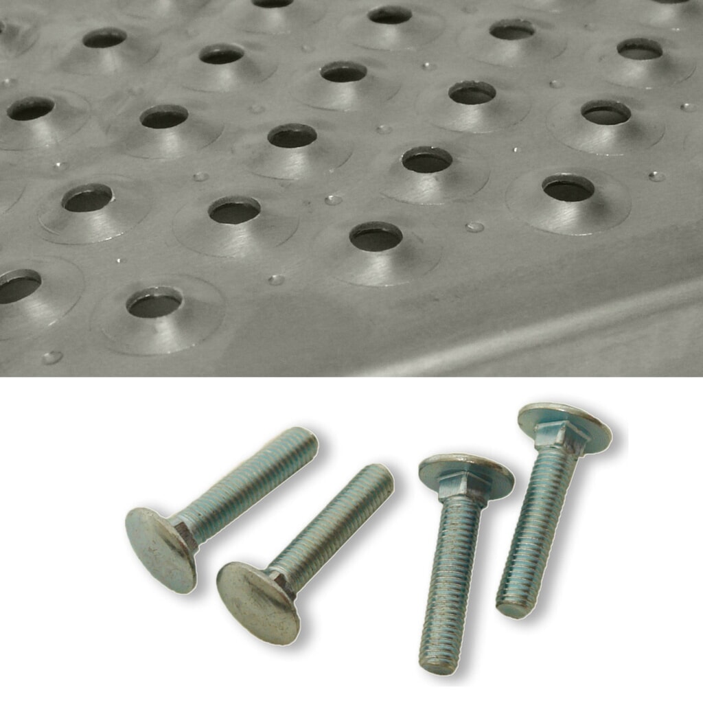 Verladeschienen, mit Ladeflächen-Auflage, Tragkraft/Paar 360 kg, LxB 1.500 x 210 mm Produktabbildung Nr. 2: Verladeschienen, mit Ladeflächen-Auflage, Tragkraft/Paar 360 kg, LxB 1.500 x 210 mm