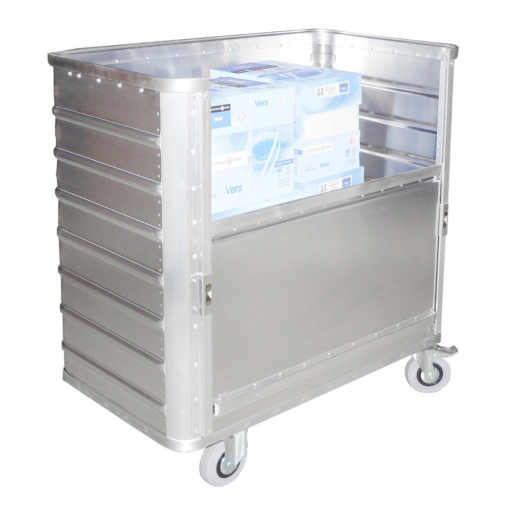 Produktabbildung Nr. 2: Alu-Kastenwagen mit halb absenkbarer Wand, 355 Liter