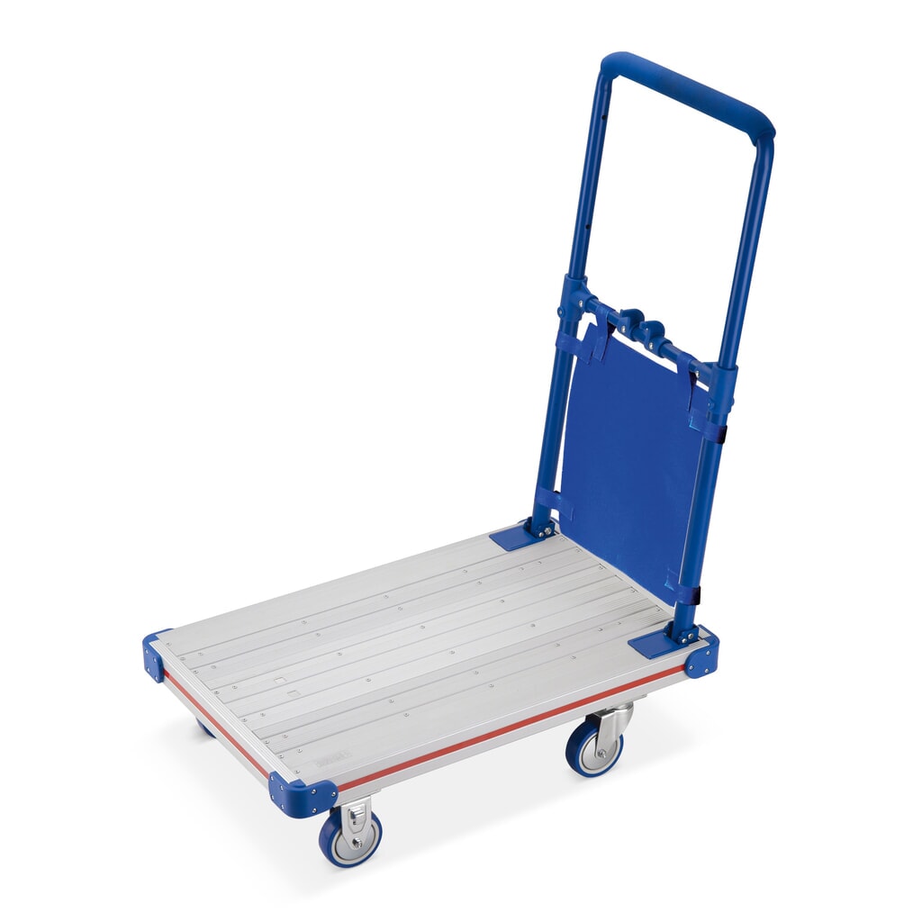 Alu-Plattformwagen, klappbar, TK 150 kg Produktabbildung: Alu-Plattformwagen, klappbar, TK 150 kg