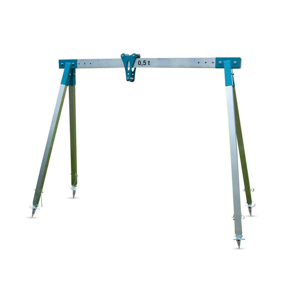 Produktabbildung: Alu-Vierbein AV 0,5, Trägerlänge 2.000 mm, TK 500 kg