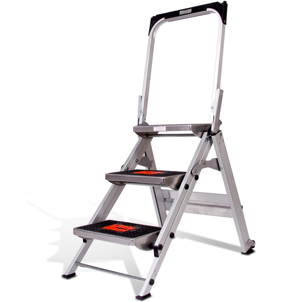Produktabbildung: Aluminium Leiter Brenta, 1-seitig, 2 Stufen