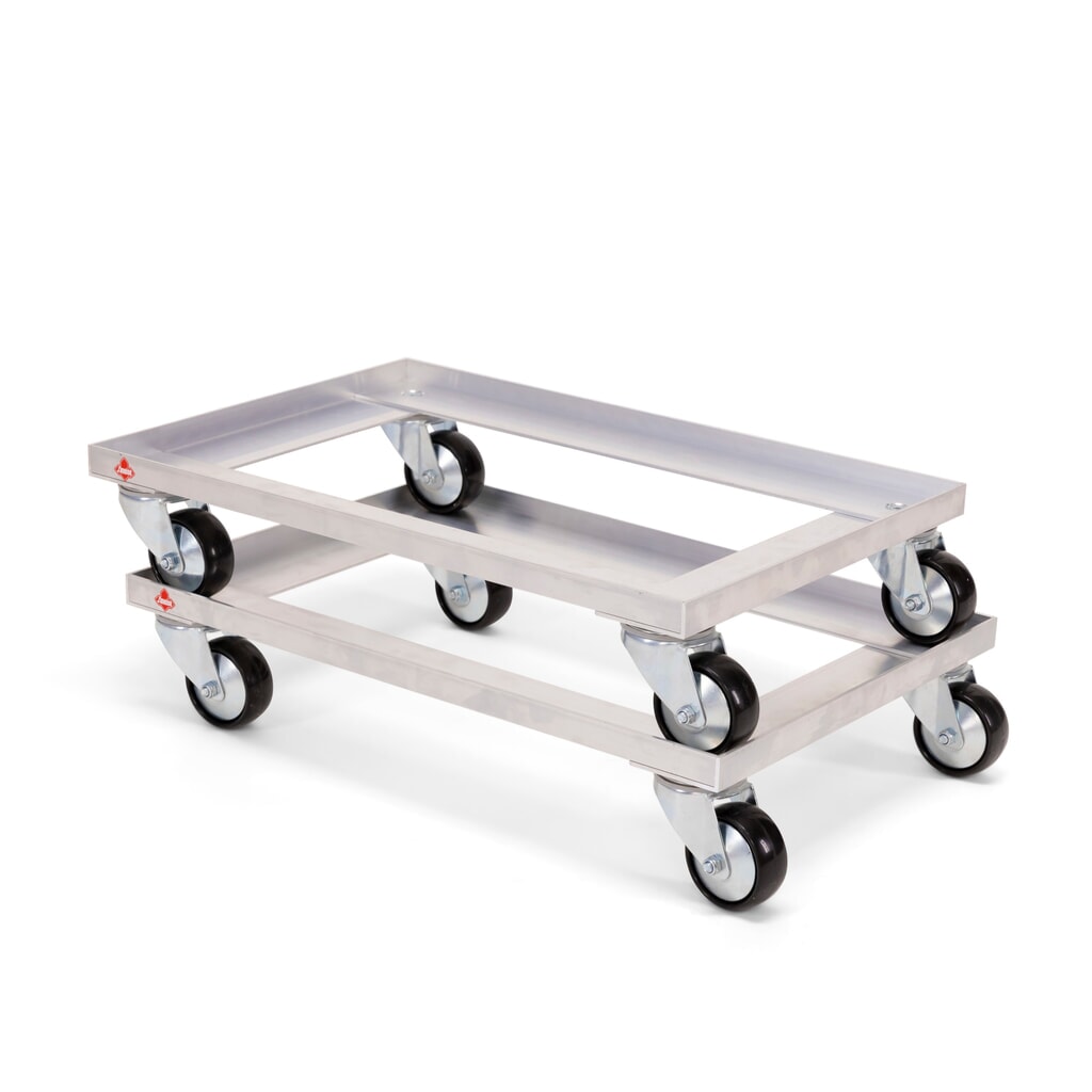 Produktabbildung: Ameise® Alu-Transportroller Dolly 2er-Set, Tragkraft 150 kg
