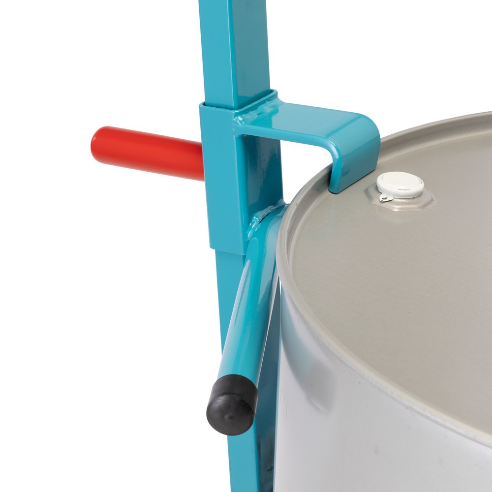 Produktabbildung Nr. 3: Ameise® Fasskarre, für 1x 200-Liter-Fass, Tragkraft 250 kg, Fassrandgreifer, Luft-Bereifung
