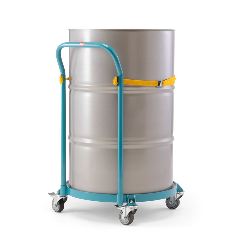 Produktabbildung Nr. 2: Ameise® Fassroller, für 1x 200-Liter-Fass, mit Schiebebügel