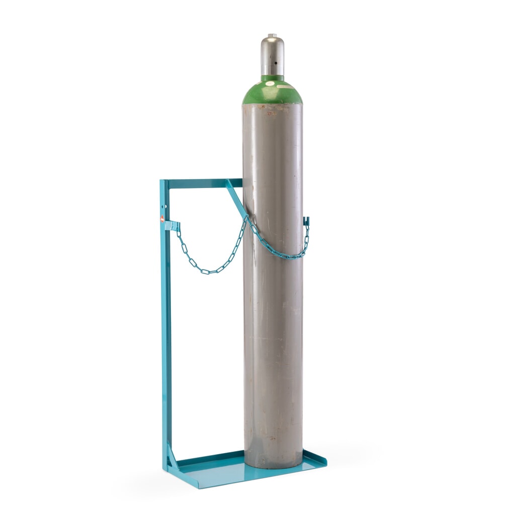 Ameise® Stahlflaschen-Ständer, für 2 Flaschen à 40-50 Liter Produktabbildung: Ameise® Stahlflaschen-Ständer, für 2 Flaschen à 40-50 Liter
