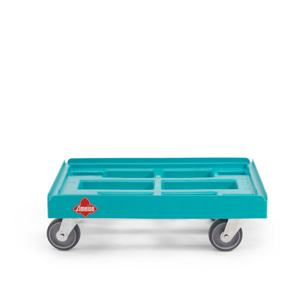 Ameise® Transportroller Dolly A-TR1, für Euro-Stapelbehälter BxT 400 x 600 mm, Tragkraft 300 kg Produktabbildung Nr. 3: Ameise® Transportroller Dolly A-TR1, für Euro-Stapelbehälter BxT 400 x 600 mm, Tragkraft 300 kg
