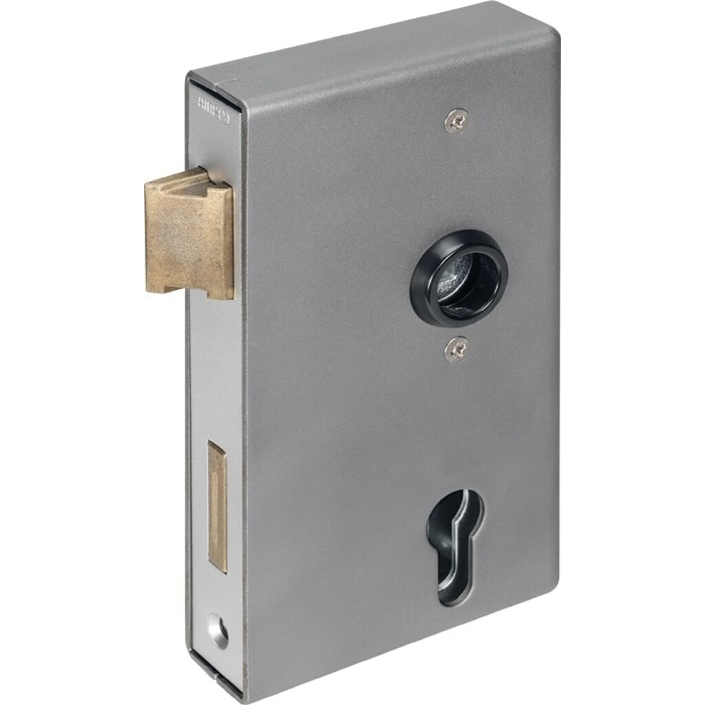 Produktabbildung: AMF Schlosskasten 140UM, Maß A30xB94xC172 mm, DIN links / rechts, Dornmaß 60 mm