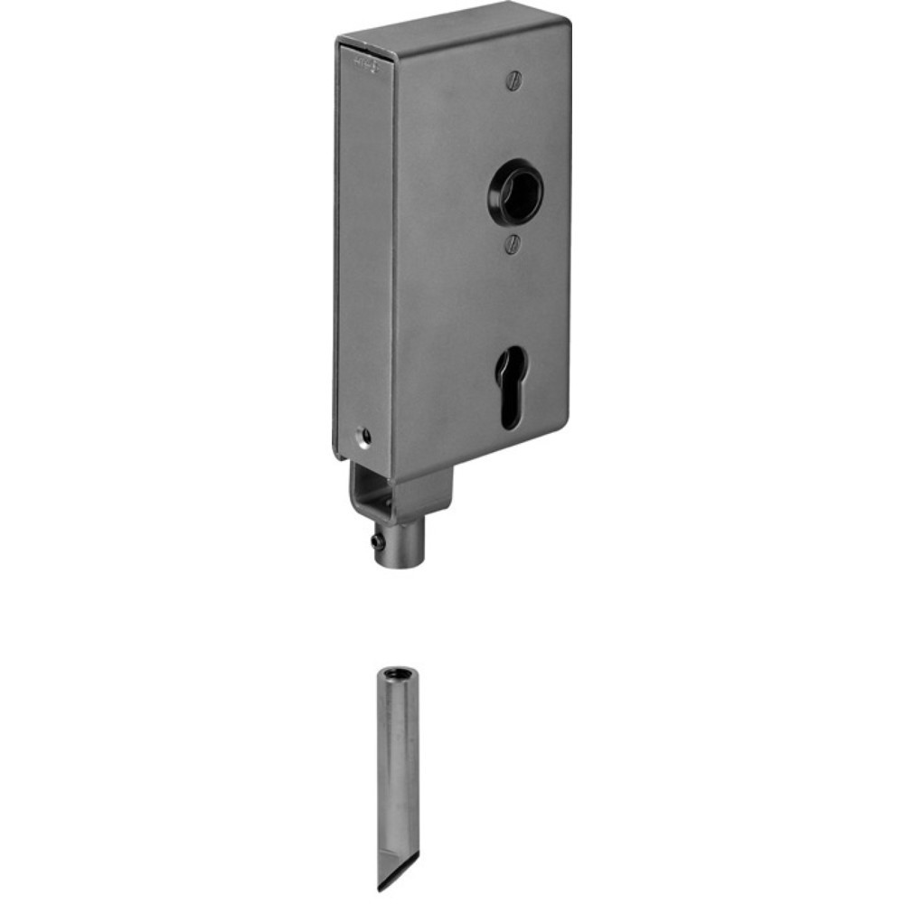 Produktabbildung: AMF Schlosskasten 140V, Maß A40xB94xC173 mm, DIN links / rechts, Dornmaß 60 mm