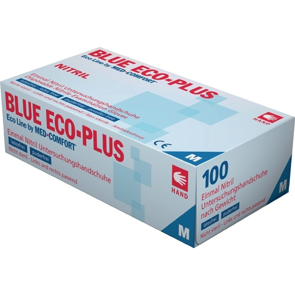 AMPRI Einw.-Handsch.Blue Eco Plus Gr.L blau Produktabbildung: AMPRI Einw.-Handsch.Blue Eco Plus Gr.L blau