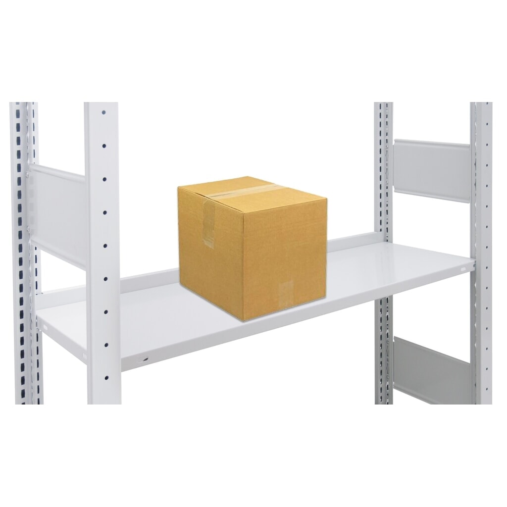 Produktabbildung Nr. 3: Anschlagleiste für SCHULTE Fachbodenregal, verzinkt, HxB 55 x 1.300 mm