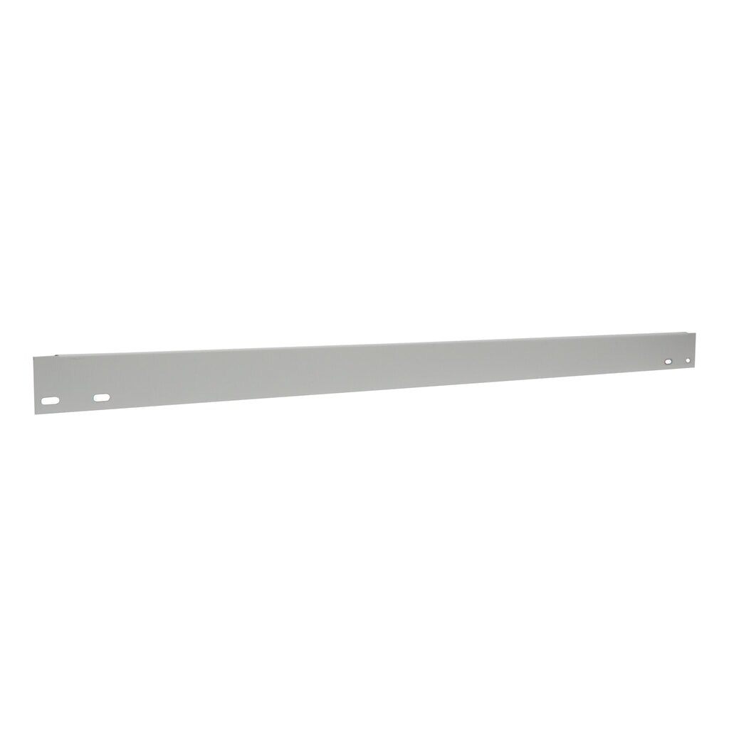 Produktabbildung: Anschlagleiste für SCHULTE Fachbodenregal, lichtgrau, HxB 55 x 1.000 mm