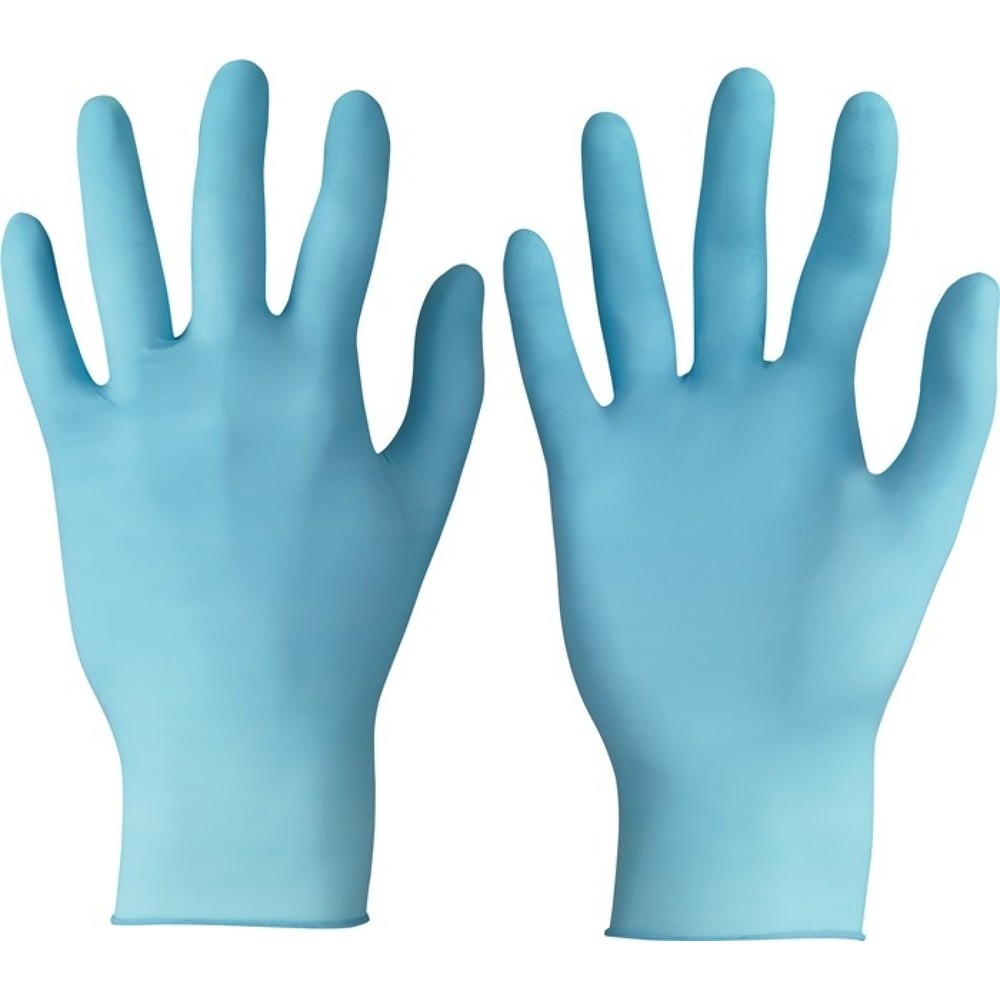 Produktabbildung: Ansell Einweghandschuhe TouchNTuff 92-670, Größe 7,5-8 hellblau, Nitril