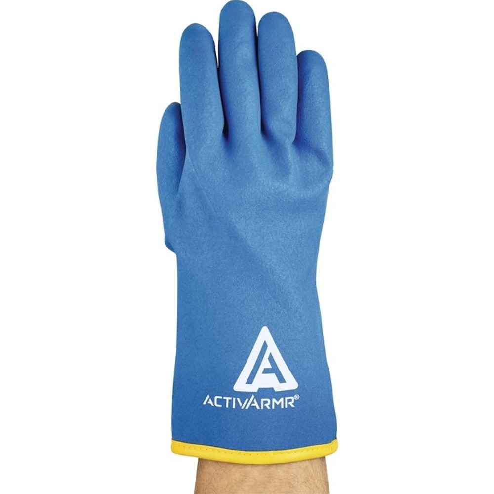 Produktabbildung: Ansell Kälteschutzhandschuhe ActivArmr® 97-681, Größe 9 blau, EN 388, EN 511 PSA-Kategorie II