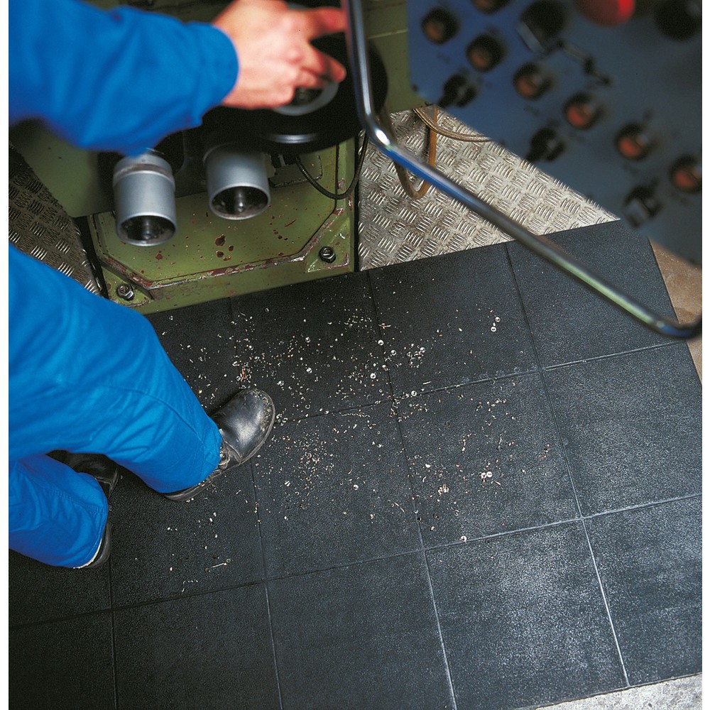 Produktabbildung Nr. 5: Anti-Ermüdungsmatte YOGA SOLID SPARK, BxL 900 x 900 mm