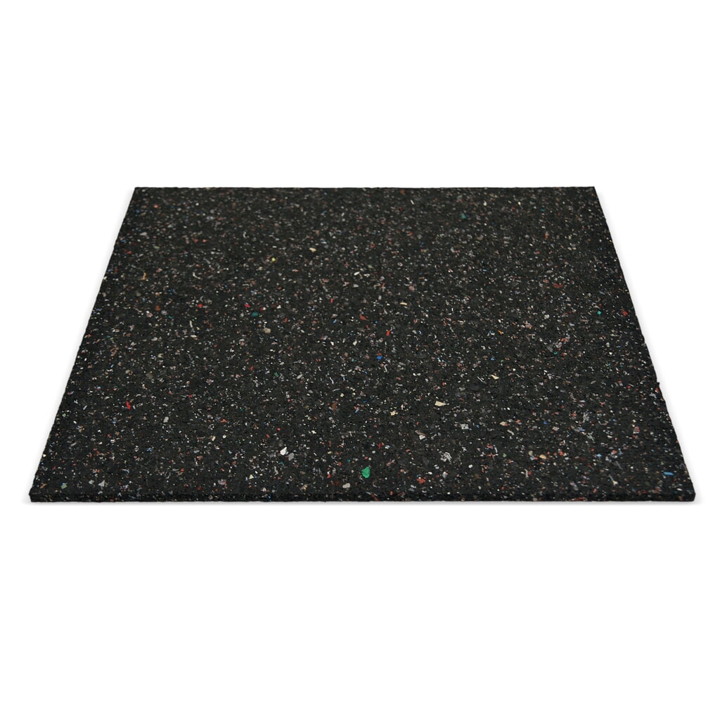 Produktabbildung: Anti-Vibrationsmatte aus Gummi, BxL 600 x 600 mm