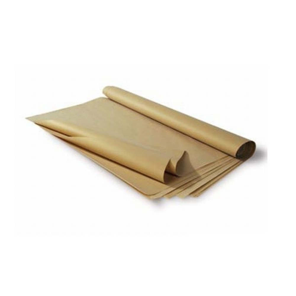 Produktabbildung: Antirutschpapier, 740x1140 mm, 65g/qm, braun, 2-seitig beschichtet, 1 VE = 250 Stk