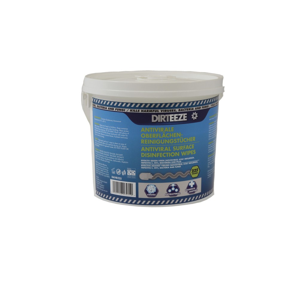 Produktabbildung Nr. 1: Antivirale Tücher, Eimer à 225 Tücher