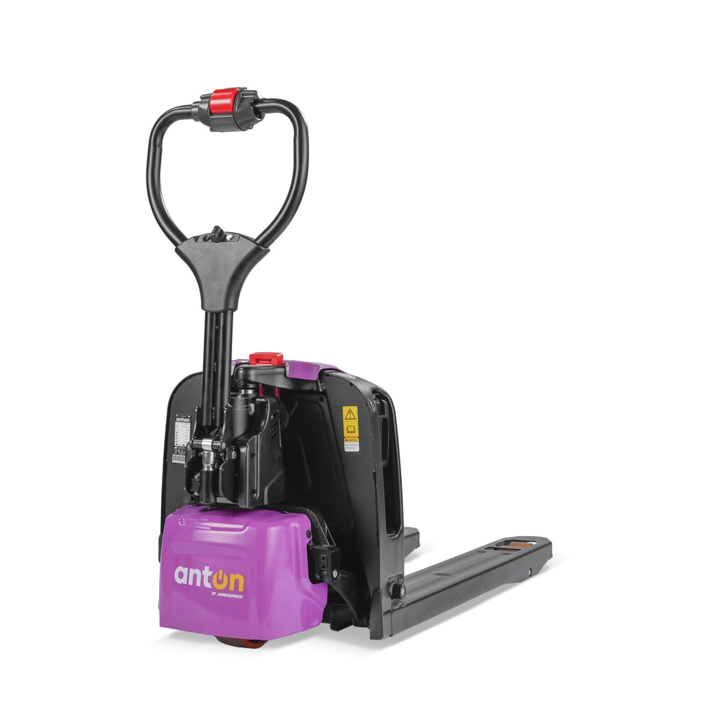 Produktabbildung Nr. 1: AntOn by Jungheinrich Elektro-Hubwagen PTL 1.5, extrabreit für Spezialpaletten, Tragfähigkeit 1.500 kg, Gabellänge 1.150 mm