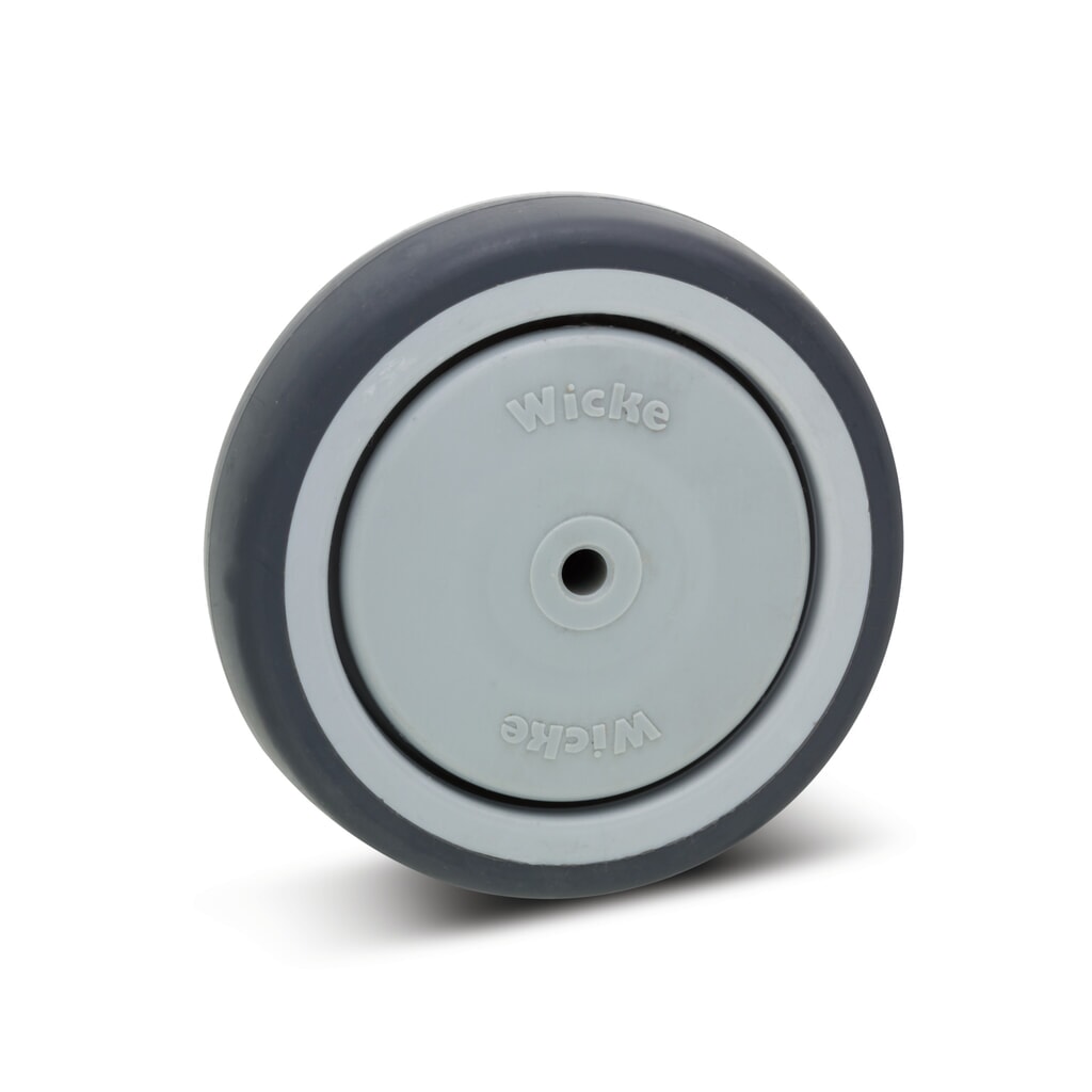 Apparaterad für Wicke Lenk- und Bockrolle, Gleitlager, spurlos, Ø 75 mm Produktabbildung: Apparaterad für Wicke Lenk- und Bockrolle, Gleitlager, spurlos, Ø 75 mm