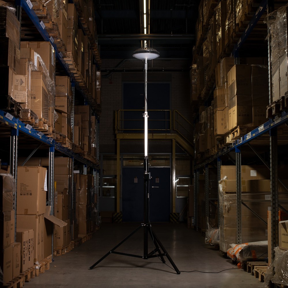 Produktabbildung Nr. 2: Arbeitsleuchte - 300W 39000lm 5000K IP65 - baustellentauglich