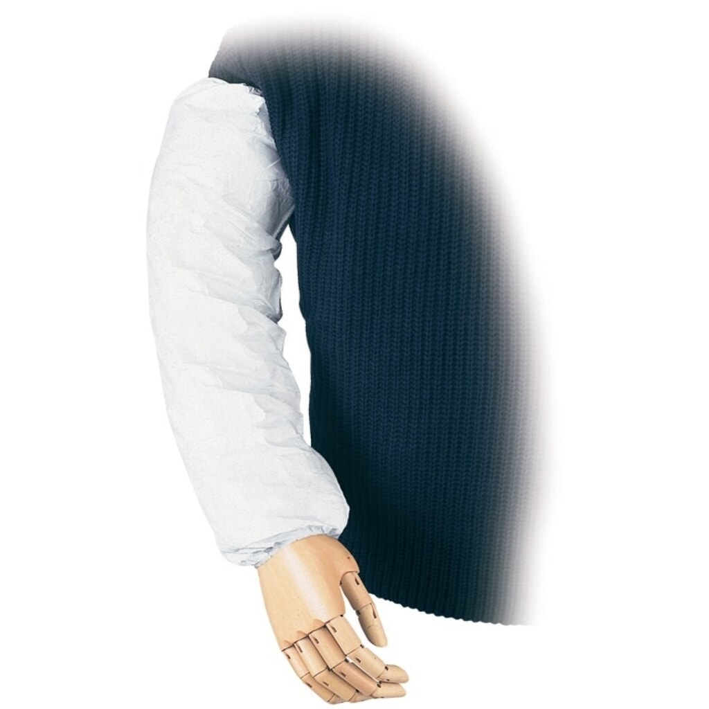 Produktabbildung: Armstulpe CoverStar® L.ca.45xB.ca.19cm weiß PSA I 1 St.COVERSTAR