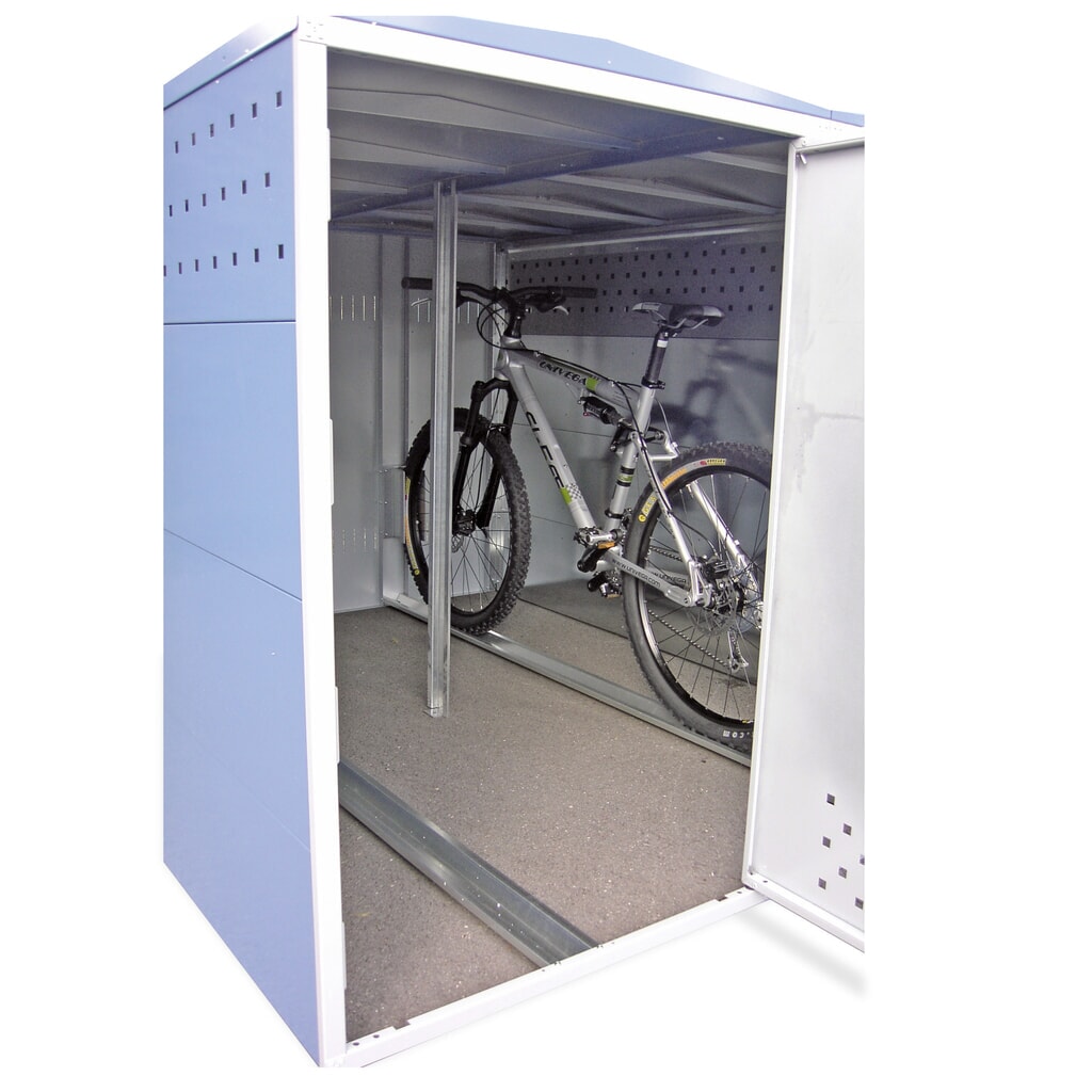 Produktabbildung: wsm® Fahrradgarage, modular erweiterbar, Anbausatz ohne Seitenwand