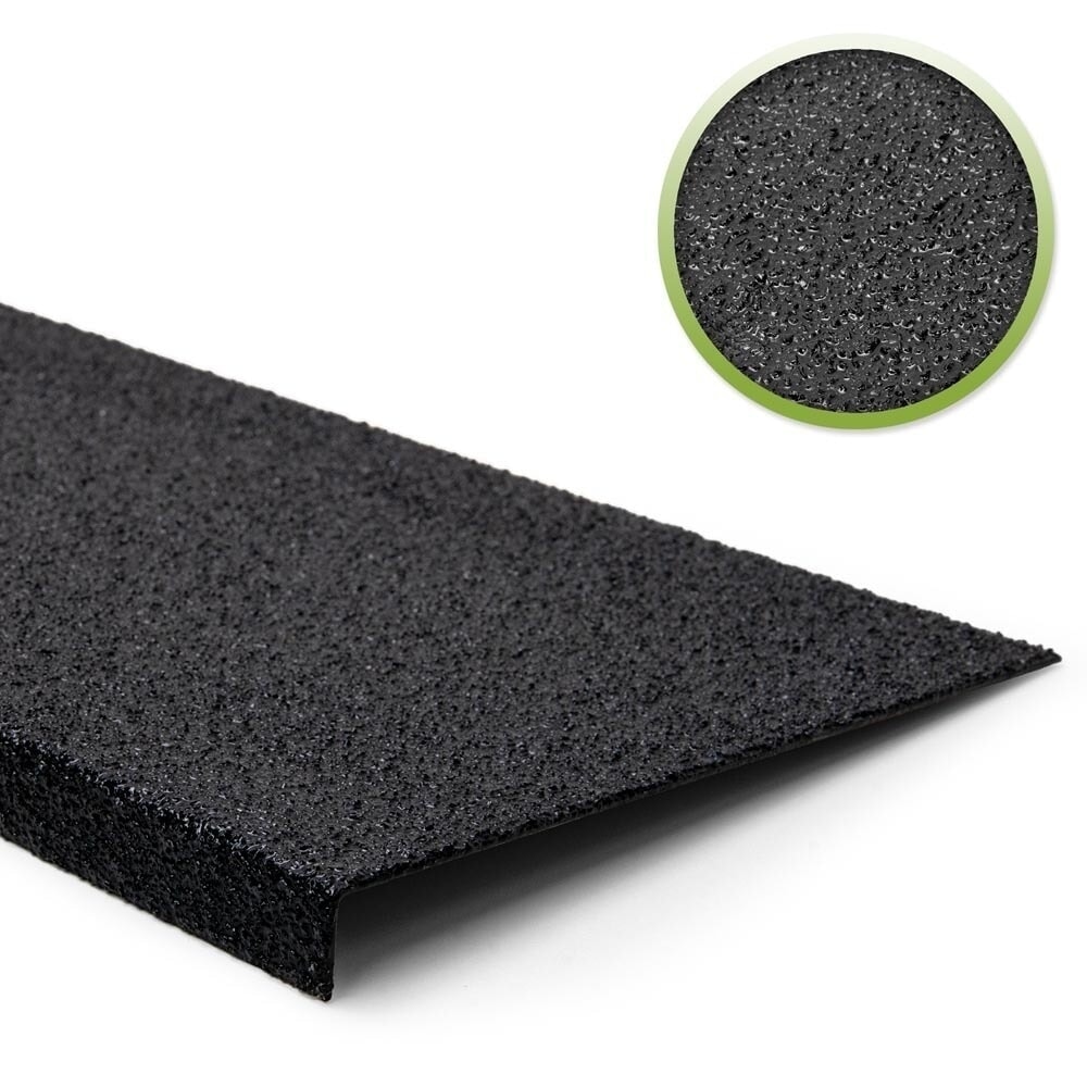 Produktabbildung: Mehlhose Antirutschkantenprofil VIGIL, schwarz, HxBxL 20 x 230 x 600 mm