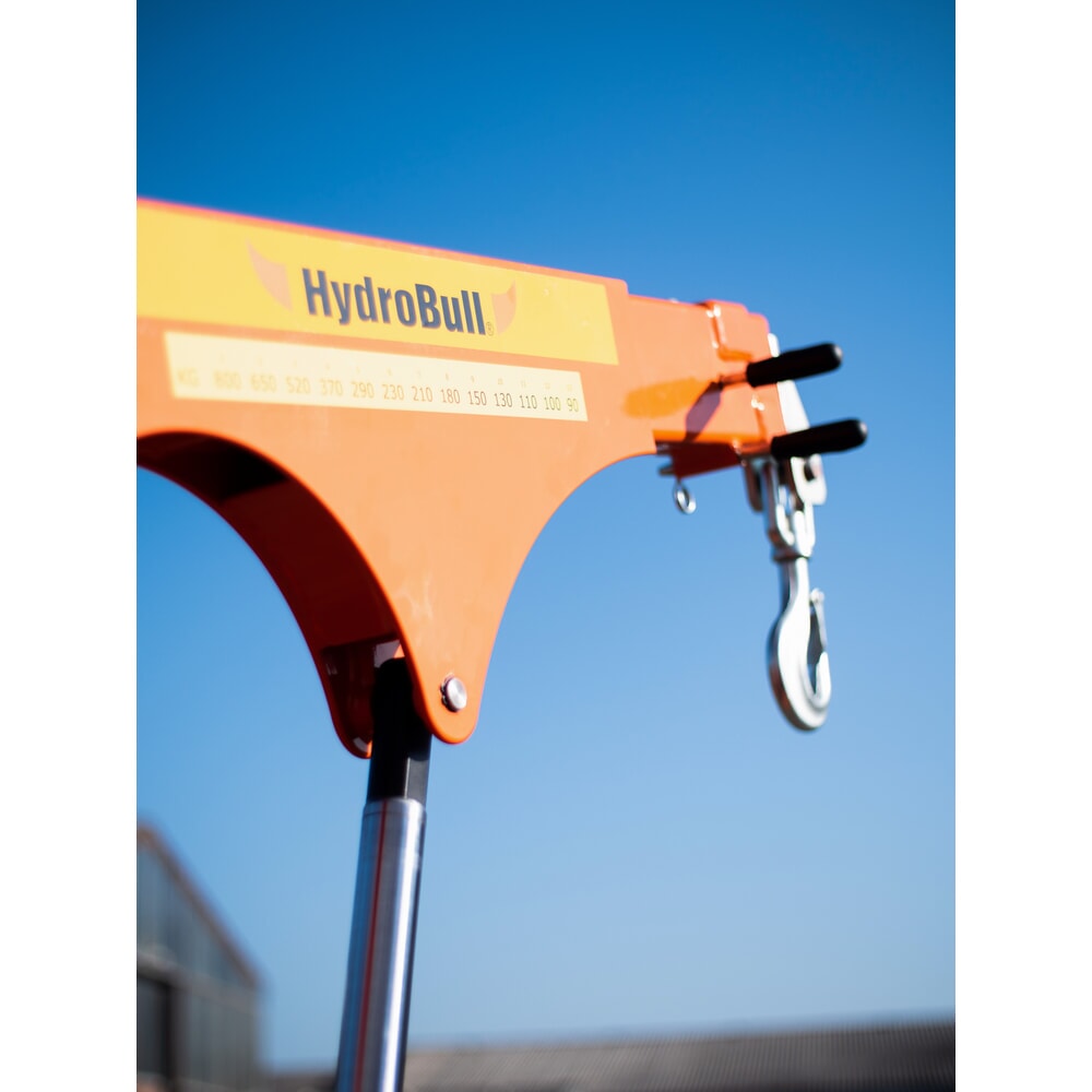 Produktabbildung Nr. 7: HydroBull® elektrischer Gegengewichts-Werkstattkran, Tragkraft max. 500 kg, manueller Fahrantrieb