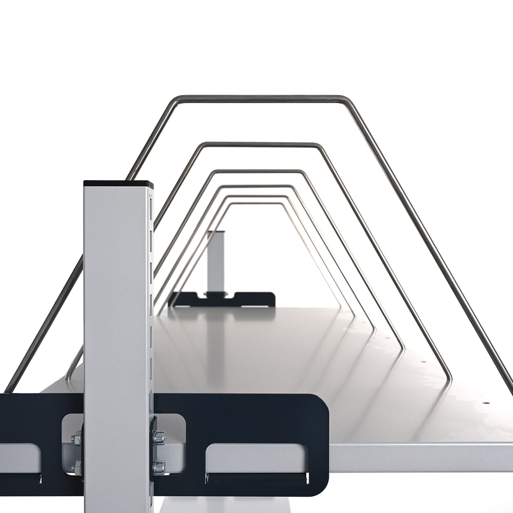 Produktabbildung Nr. 2: HEMMDAL Elektrisch höhenverstellbarer Packtisch ERGO 2, Komplett-Set, Tragfähigkeit 200 kg, HxBxT 720-1.220 x 1.600 x 750 mm