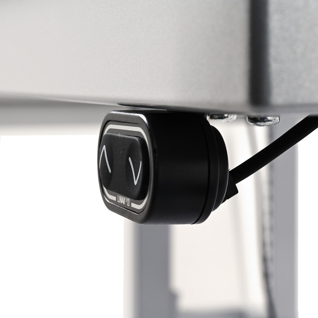 Produktabbildung Nr. 3: HEMMDAL Elektrisch höhenverstellbarer Packtisch ERGO 4, mit Aufbau, Tragfähigkeit 300 kg, HxBxT 720-1.220 x 1.600 x 900 mm