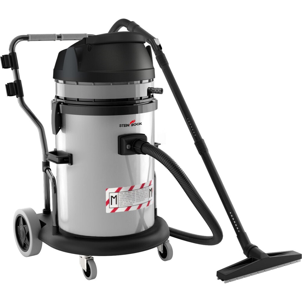 Produktabbildung: Steinbock® Industriesauger trocken VS 2/62 M TC PN, M-Klasse, max. 2.400 W, 62 l, Edelstahl