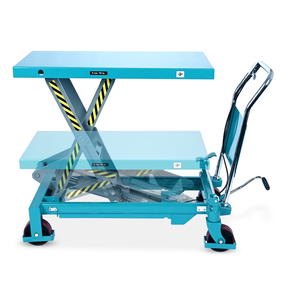 Produktabbildung Nr. 15: Scheren-Hubtischwagen Ameise® LTT 0.75 mit Einfach-Schere, fester Bügel, Tragkraft 750 kg, Plattform à 1.000 x 510 mm