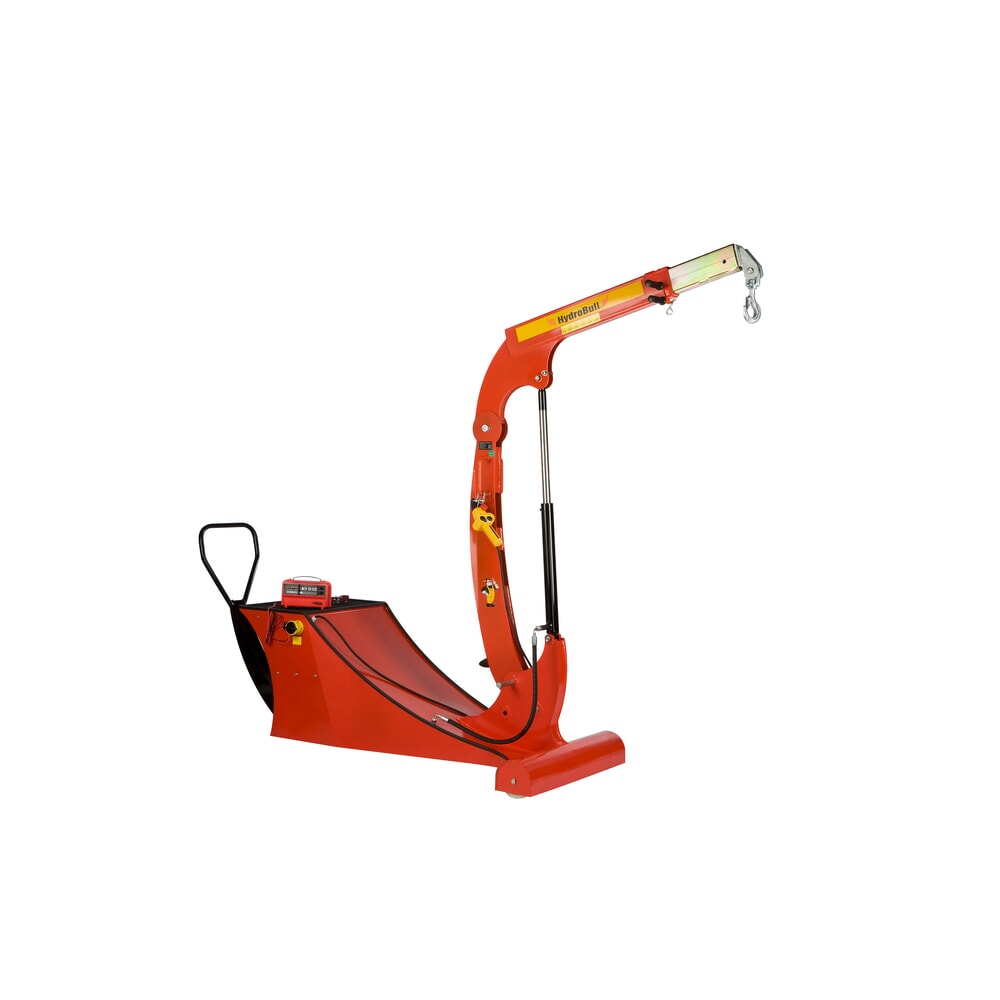 Produktabbildung Nr. 15: HydroBull® elektrischer Gegengewichts-Werkstattkran, Tragkraft max. 500 kg, manueller Fahrantrieb