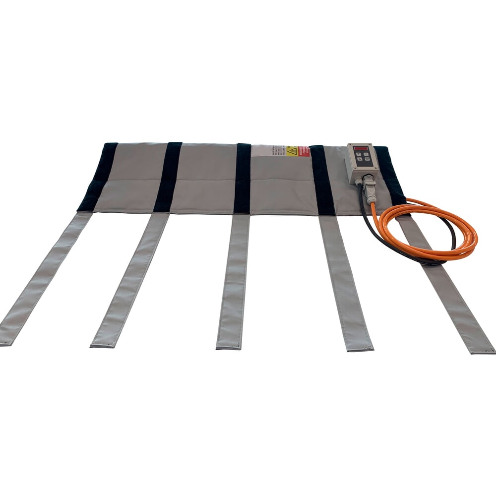 Produktabbildung Nr. 2: Kuhlmann Heizmantel für Hochspannungskabel, 230 V mit Temperaturregler 0 - 90 ºC, 750 W, Länge 1 m