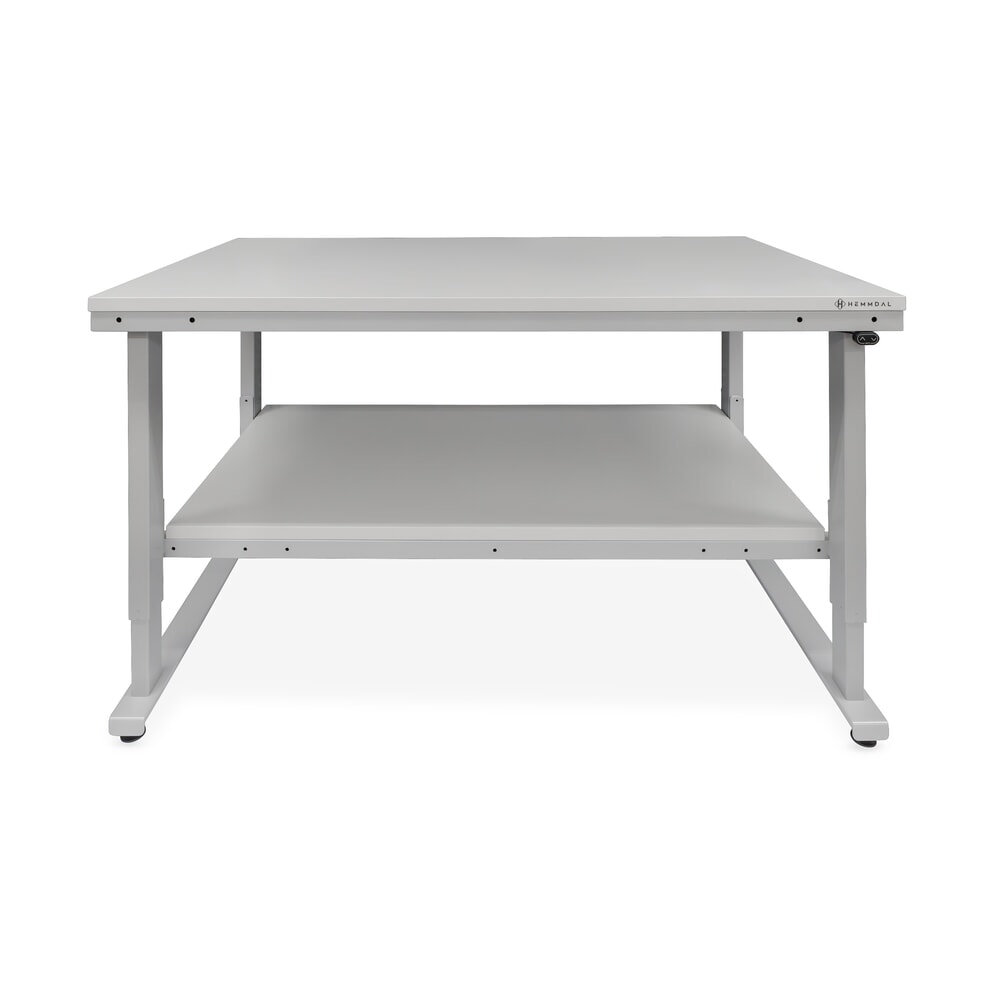 Produktabbildung Nr. 5: HEMMDAL Elektrisch höhenverstellbarer Packtisch ERGO 4, Grundtisch, Tragfähigkeit 300 kg, HxBxT 720-1.220 x 1.600 x 900 mm