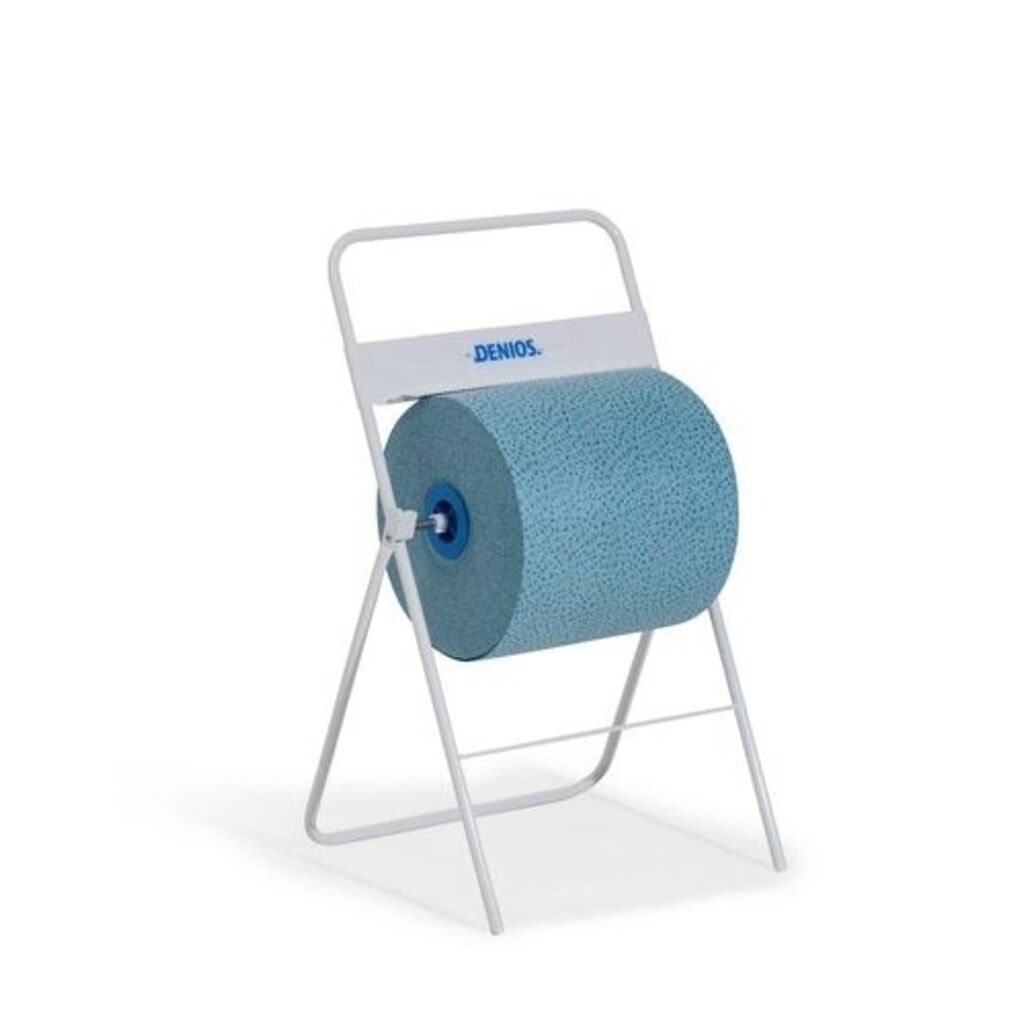 DENSORB Abrollständer für Denios Bindevlies-Rollen bis 40 cm Produktabbildung: DENSORB Abrollständer für Denios Bindevlies-Rollen bis 40 cm