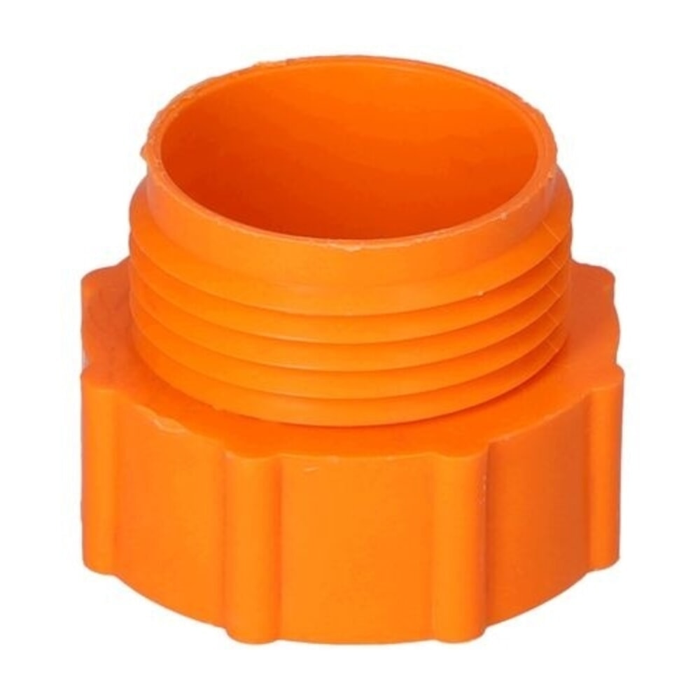 Produktabbildung Nr. 1: Denios Gewindeadapter von 2 Zoll fein (l) auf Trisure grob (A), orange