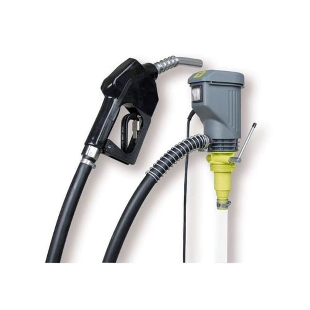 Denios Elektrische Fasspumpe HP 40, mit Automatikzapfventil, 1600 mm Tauchtiefe Produktabbildung: Denios Elektrische Fasspumpe HP 40, mit Automatikzapfventil, 1600 mm Tauchtiefe