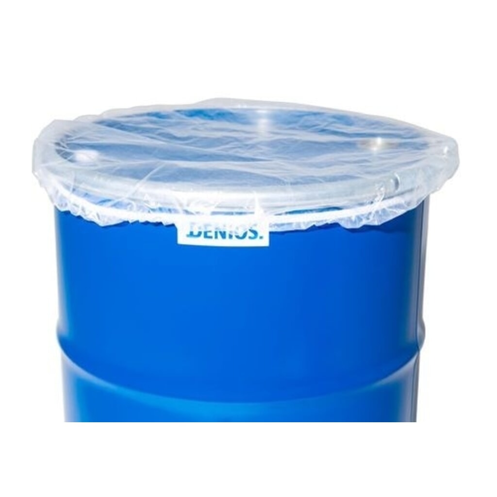 Fasshaube für Denios Fässer mit Durchmesser bis 620 mm, transparent, 10 Stück Produktabbildung: Fasshaube für Denios Fässer mit Durchmesser bis 620 mm, transparent, 10 Stück