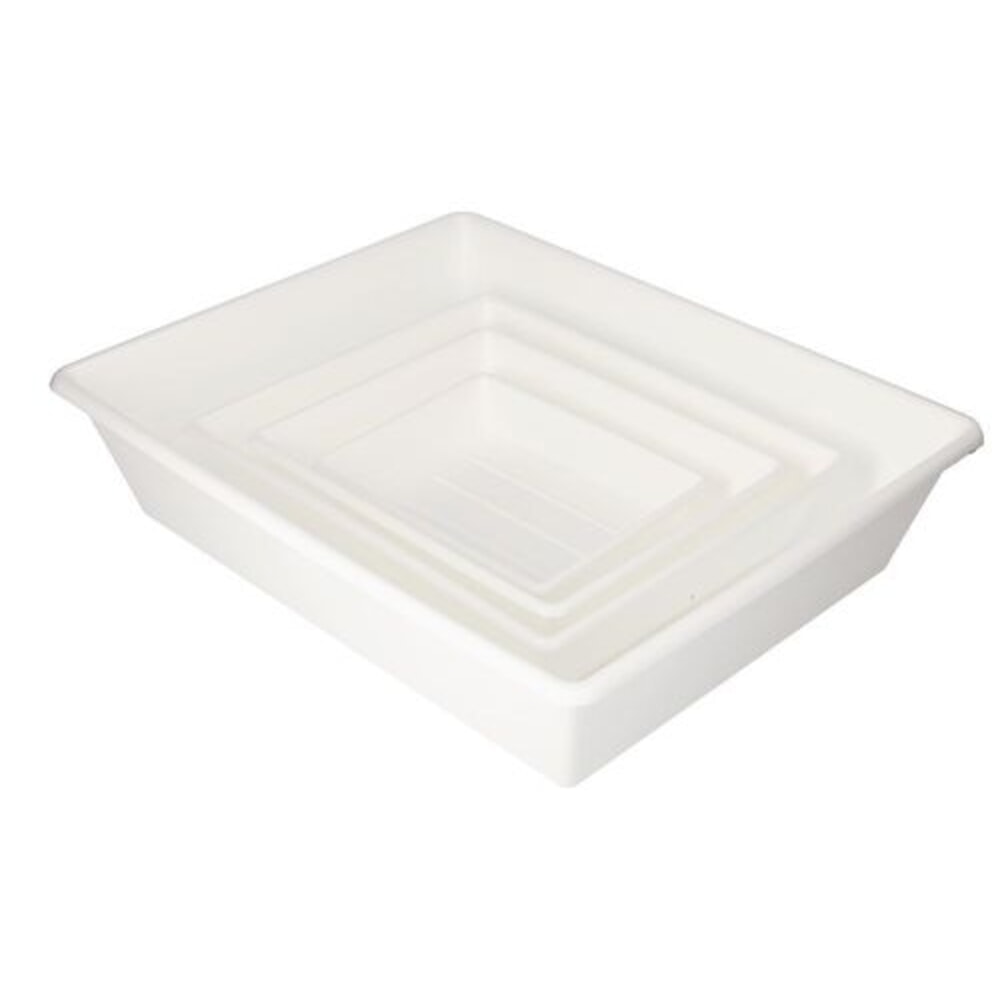 Produktabbildung Nr. 1: Denios Laborschalenset, mit je einer 1, 3, 5 und 15 l-Laborschale