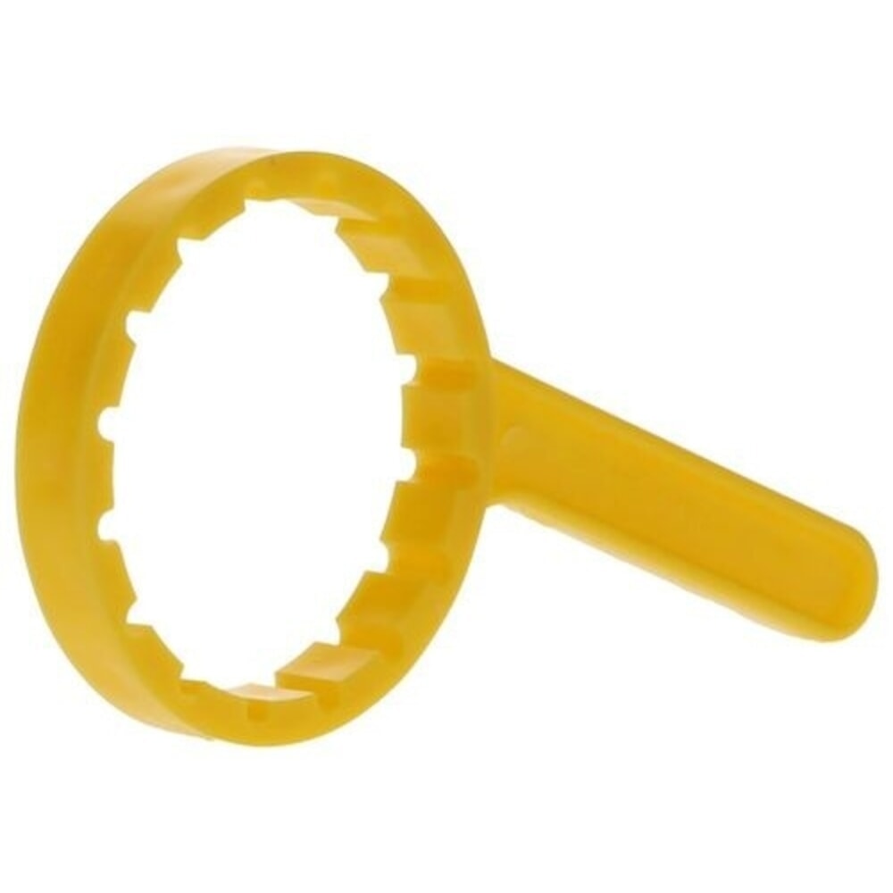 Produktabbildung Nr. 1: Denios Öffner für Schraubdeckel DIN70, Ringschlüssel aus Kunststoff DN70