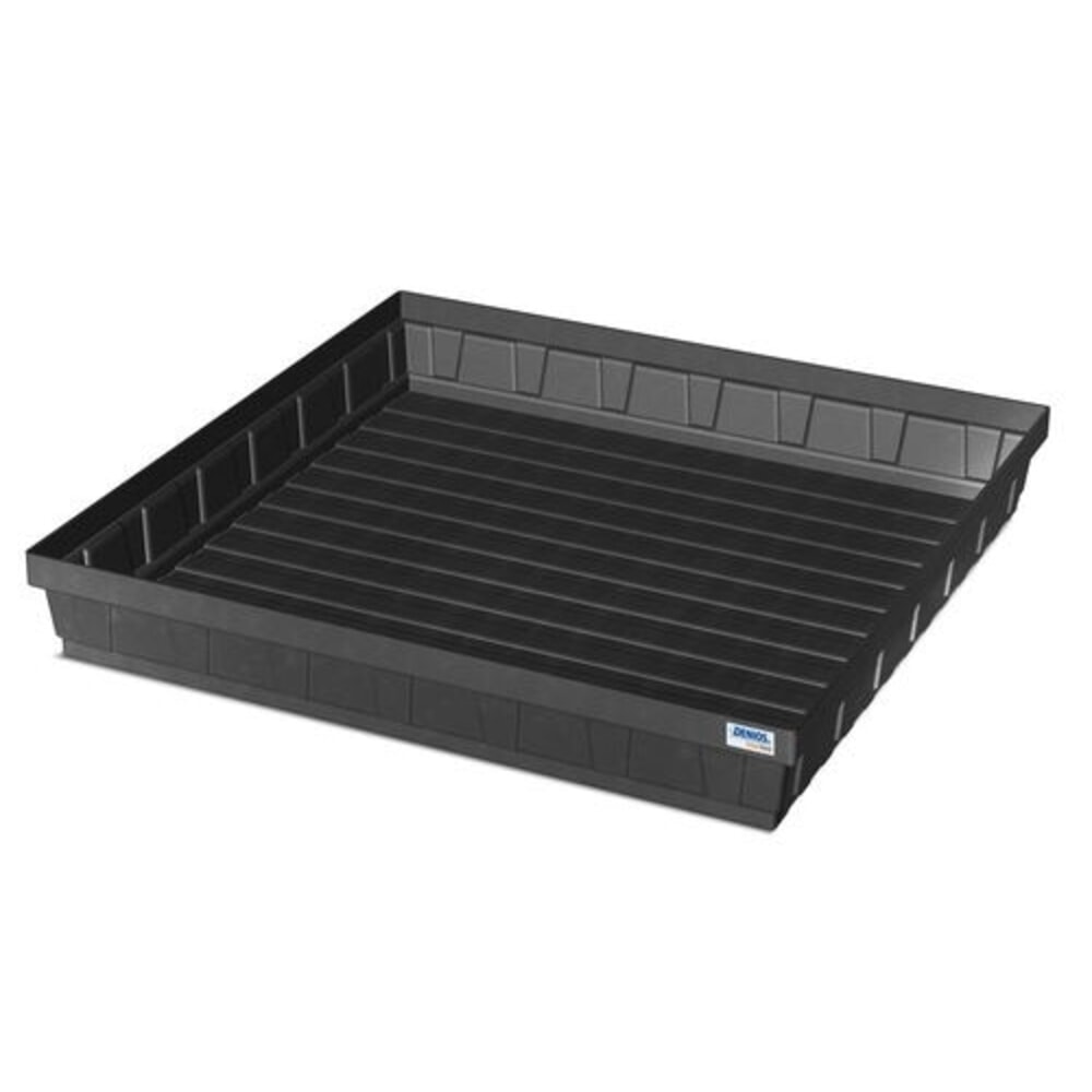 Produktabbildung Nr. 1: Denios Kleingebinde-Auffangwanne base-line aus PE, Höhe 160 mm, ohne Ablauf, ohne Gitterrost, Auffangvolumen 52 l