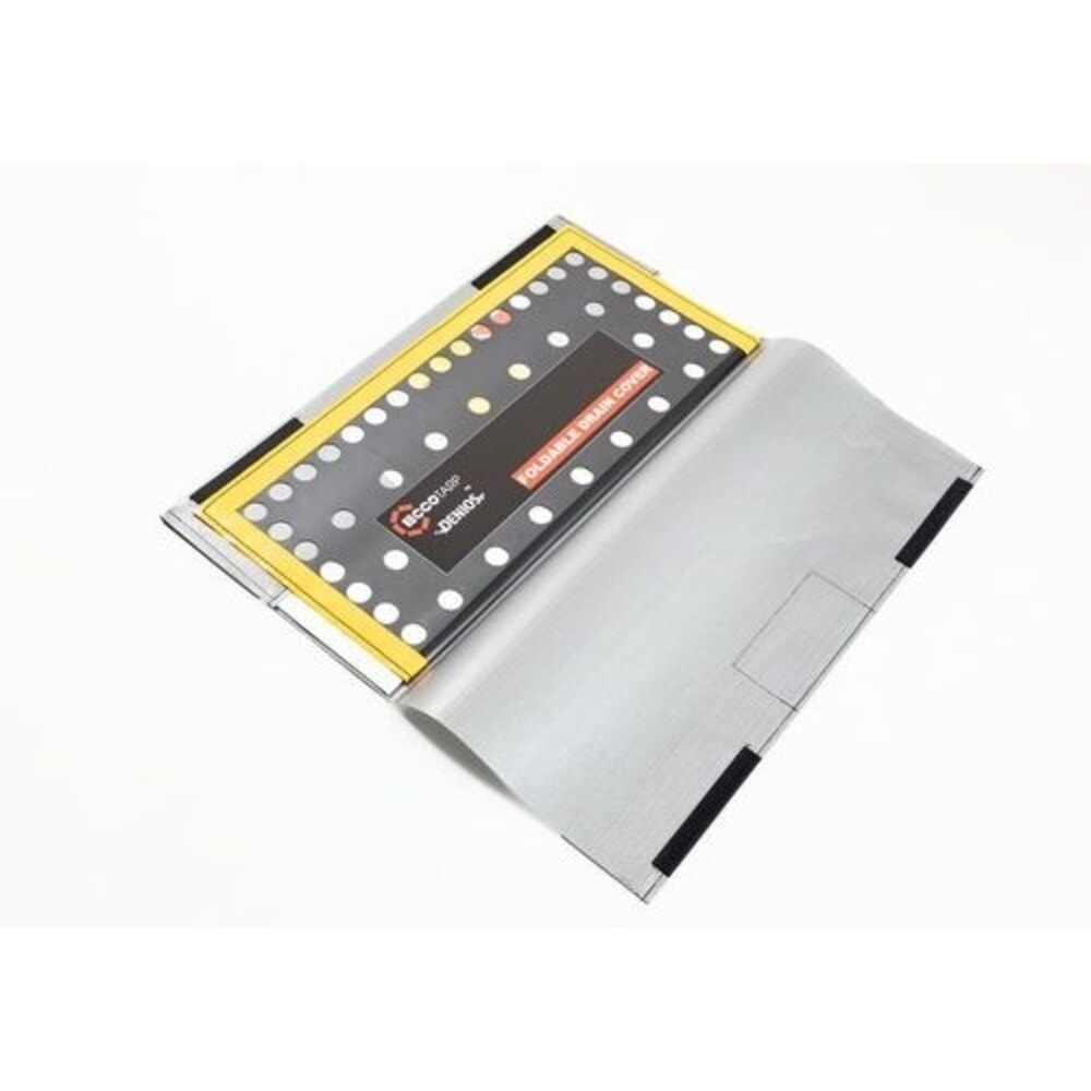 Produktabbildung Nr. 1: Denios Kanalschutz faltbare Abdeckung für horizontale und vertikale Abläufe