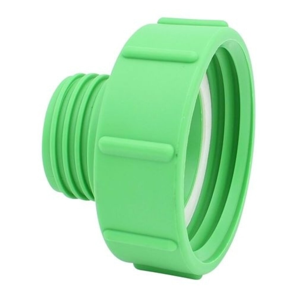 Denios IBC-Adapter, Innengewinde S100x8 auf 2 Grobgewinde S60x6 AG, 3 Stück Produktabbildung: Denios IBC-Adapter, Innengewinde S100x8 auf 2 Grobgewinde S60x6 AG, 3 Stück