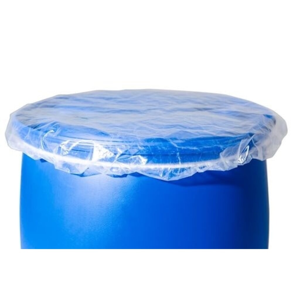 Produktabbildung Nr. 2: Fasshaube für Denios Fässer mit Durchmesser bis 620 mm, transparent, 10 Stück