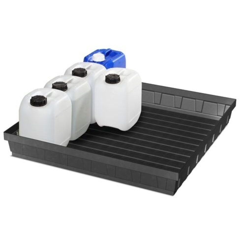 Produktabbildung Nr. 2: Denios Kleingebinde-Auffangwanne base-line aus PE, Höhe 160 mm, ohne Ablauf, ohne Gitterrost, Auffangvolumen 52 l