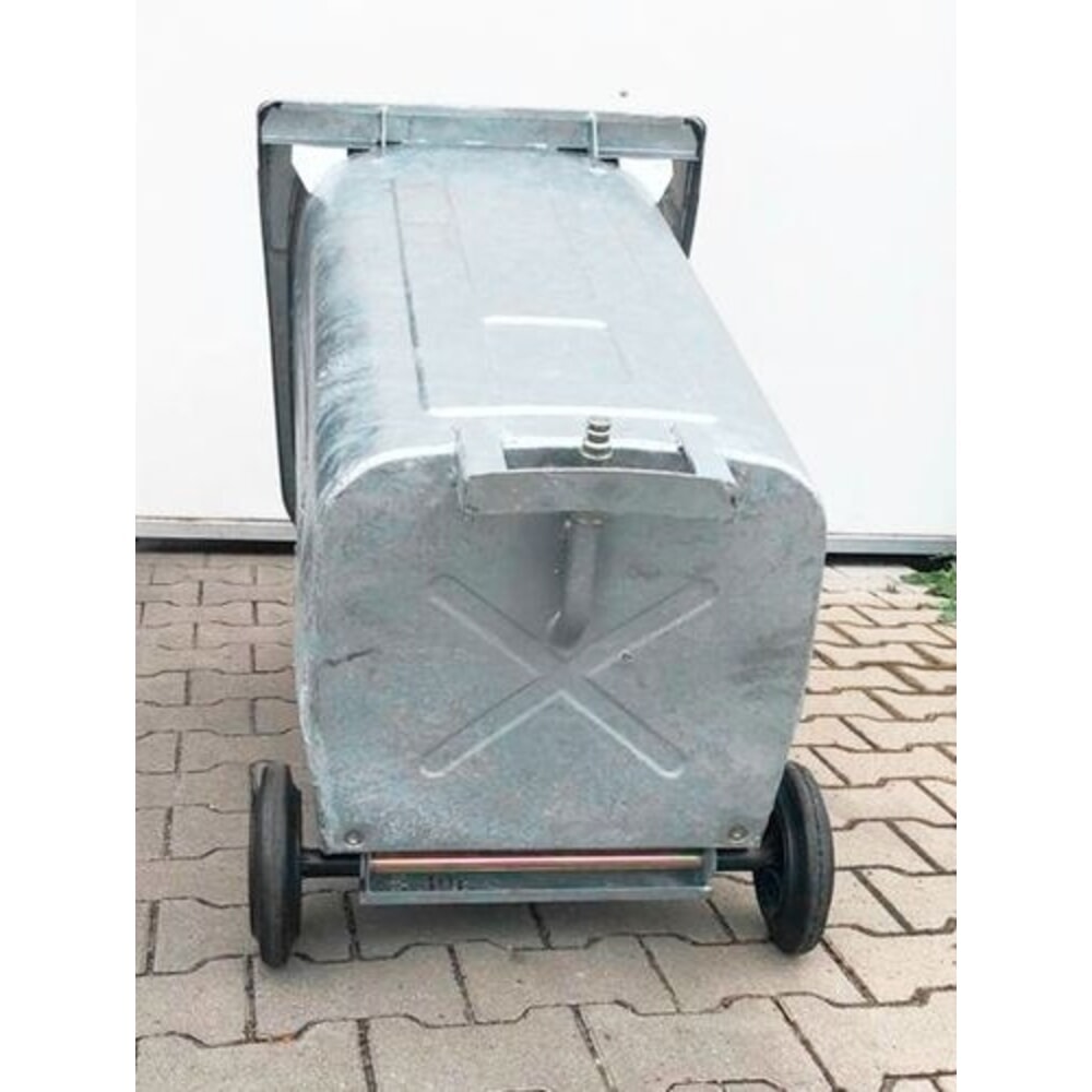 Produktabbildung Nr. 2: Denios Sammelbehälter für ölhaltigen Abfall, mobil, mit integriertem Ölablauf