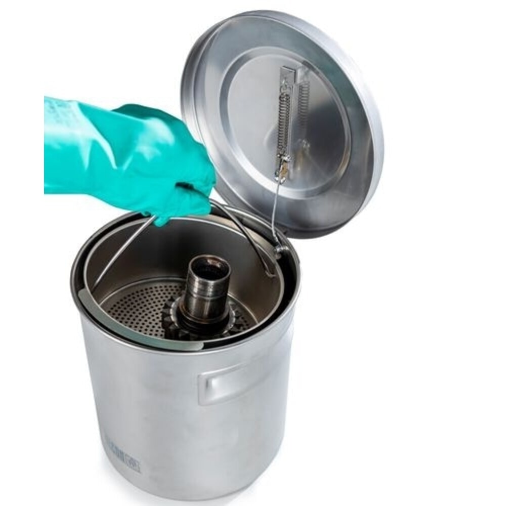 Produktabbildung Nr. 2: Denios FALCON Teilekorb aus Edelstahl, für 8 l Behälter