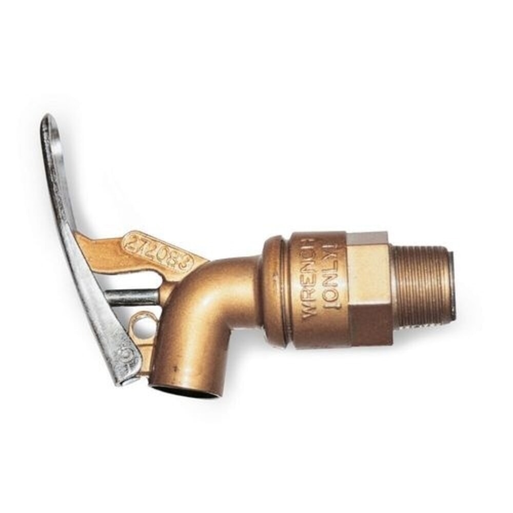 Produktabbildung Nr. 3: Denios selbstschließender Feindosierhahn aus Zinkspritzguss, Gewinde-Ø 3/4 Zoll