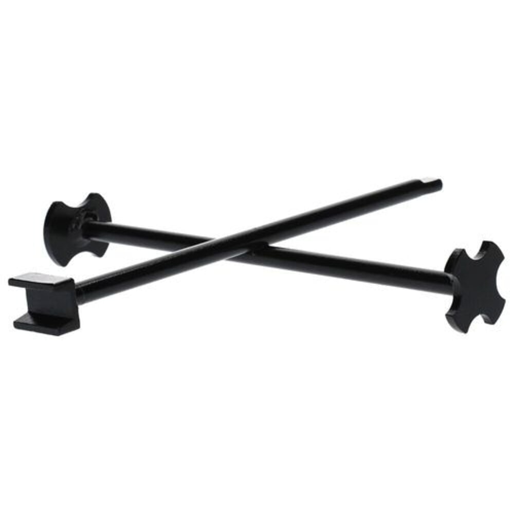 Produktabbildung Nr. 3: Denios Kreuz-Fassschlüssel, Stahl, lackiert, zum Öffnen der gängigsten Fassverschlüsse